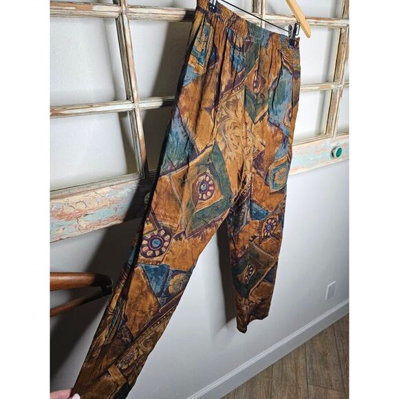 Vintage Synari Abstract Pants Ladies size Medium - Picture 7 of 8